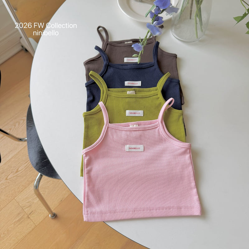 Little Foxx – Viv Ribbed Sleeveless Top