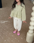 Little Foxx – Arm Terry Frill Jogger Pants