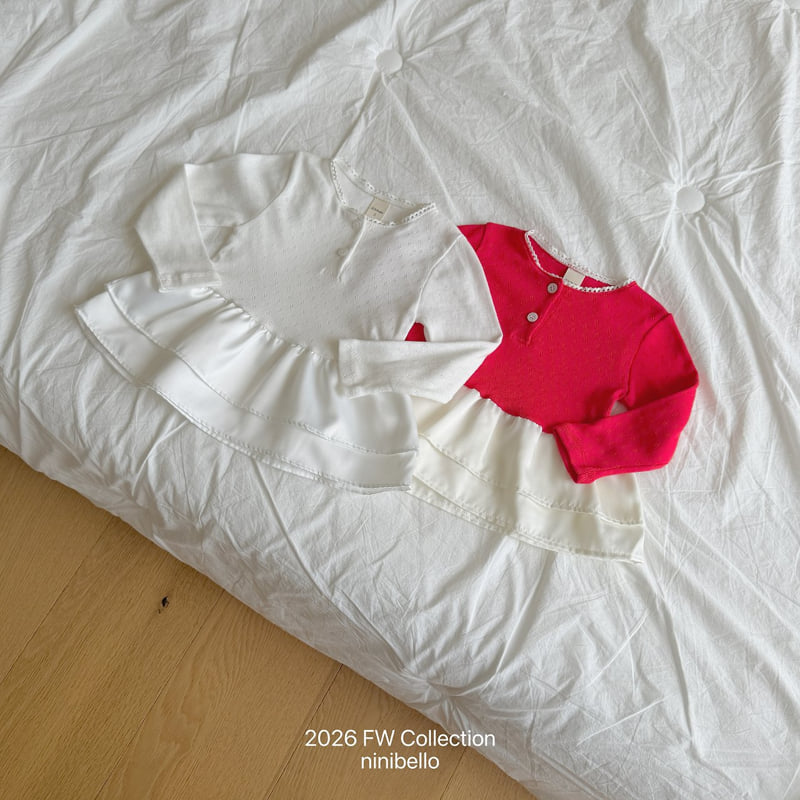 Little Foxx – Eyelet Tulip Layered Tee