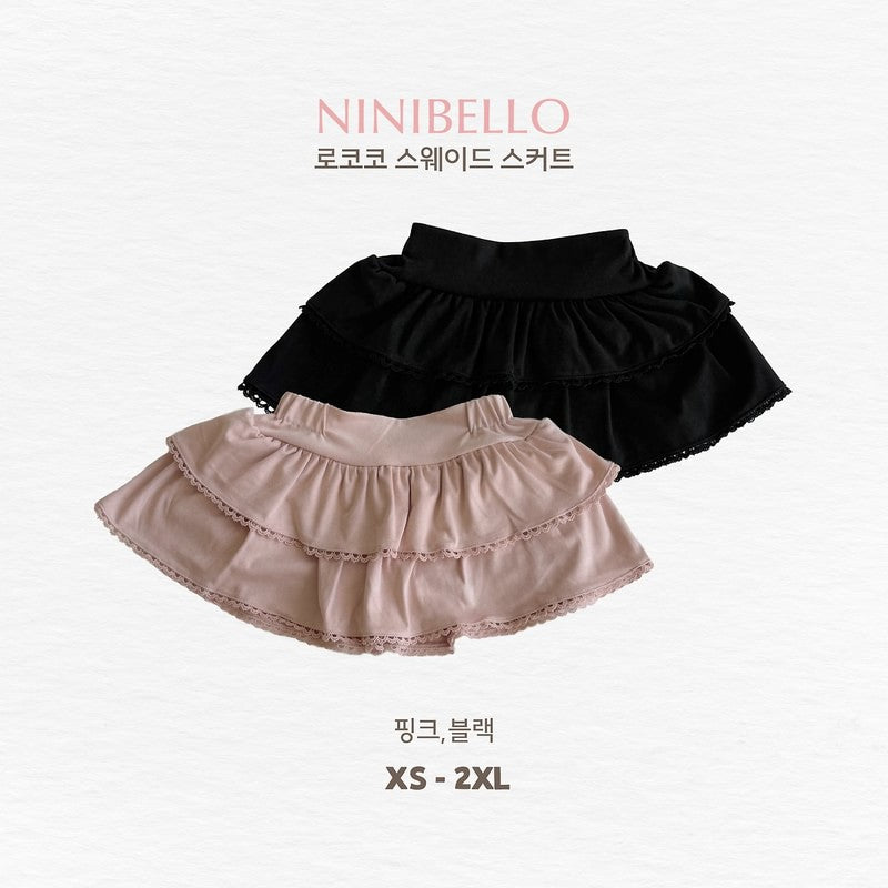 Little Foxx – Rococo Suede Skirt