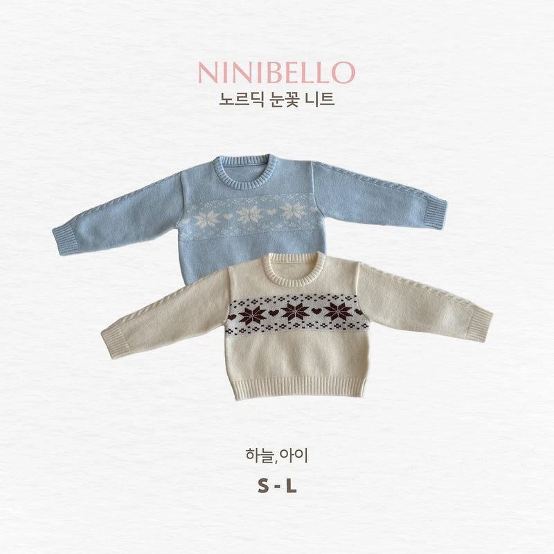 Little Foxx – Nordic Flower Knit