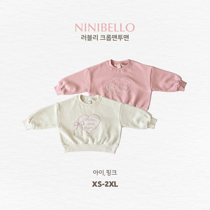 Little Foxx – Lovely Crop Sweatshirt