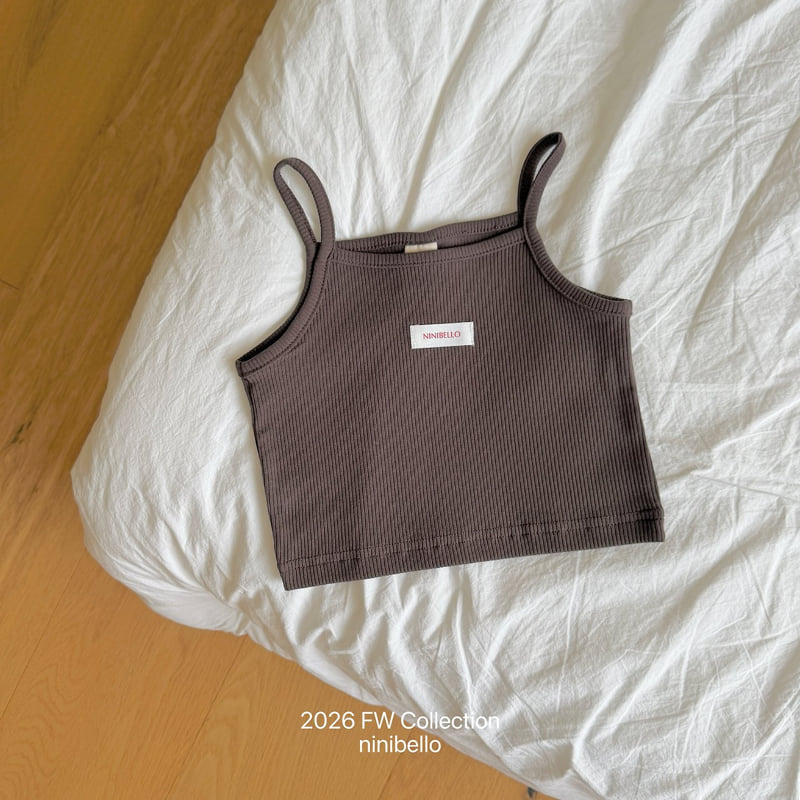 Little Foxx – Viv Ribbed Sleeveless Top