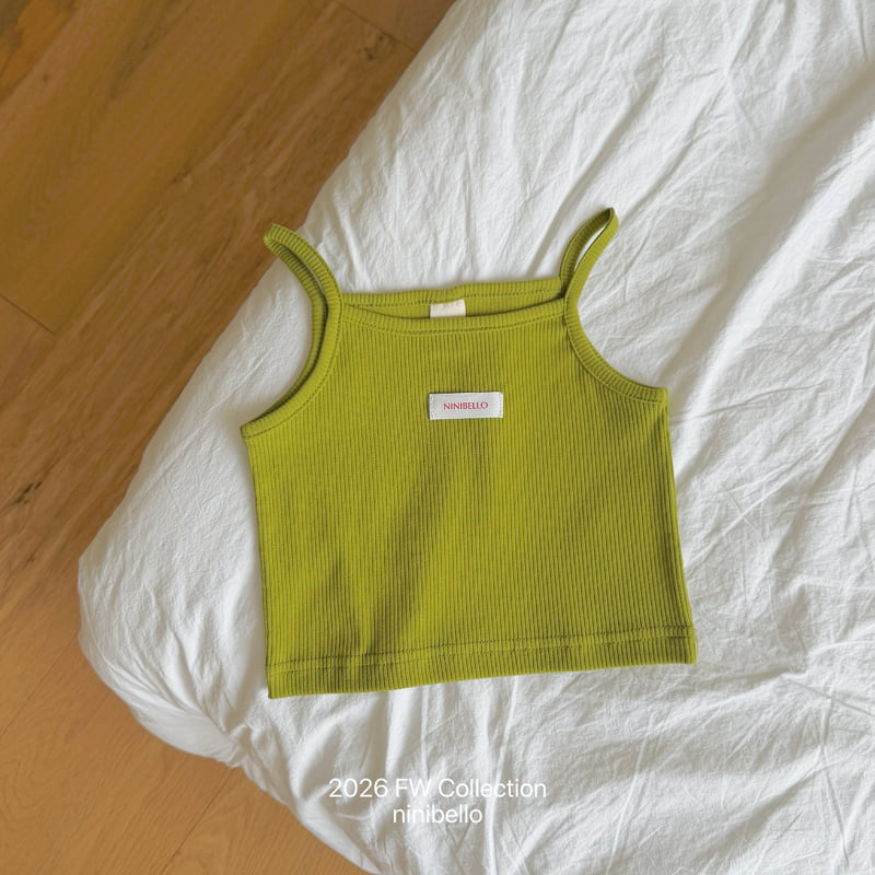 Little Foxx – Viv Ribbed Sleeveless Top
