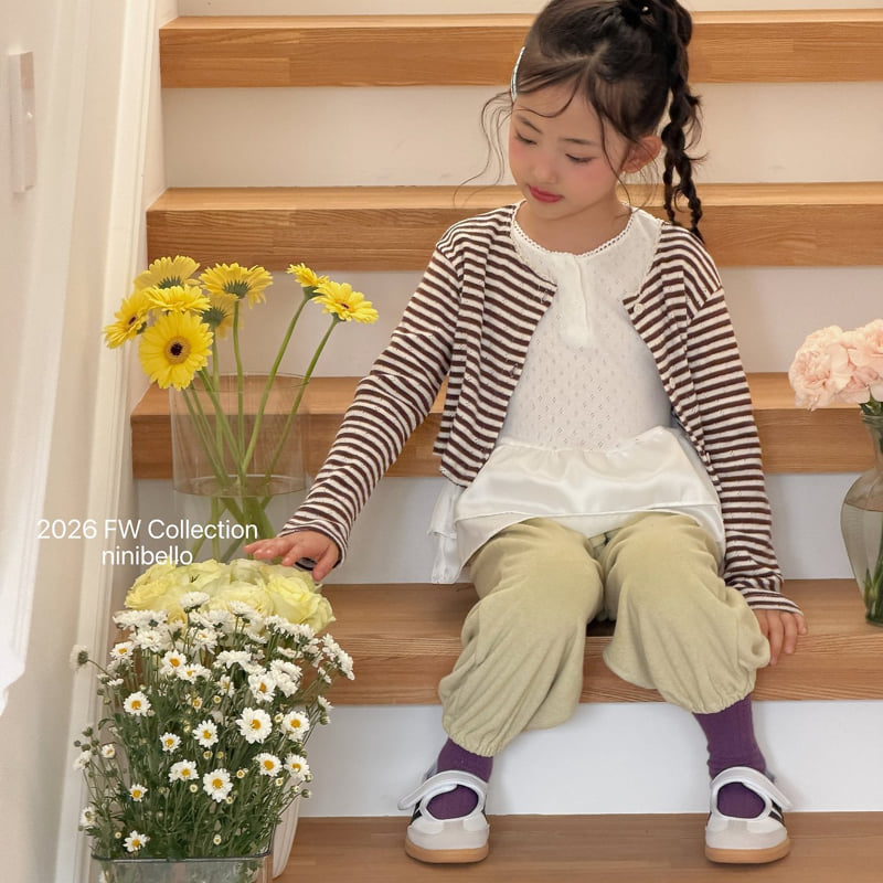 Little Foxx – Tommy Stripe Cardigan