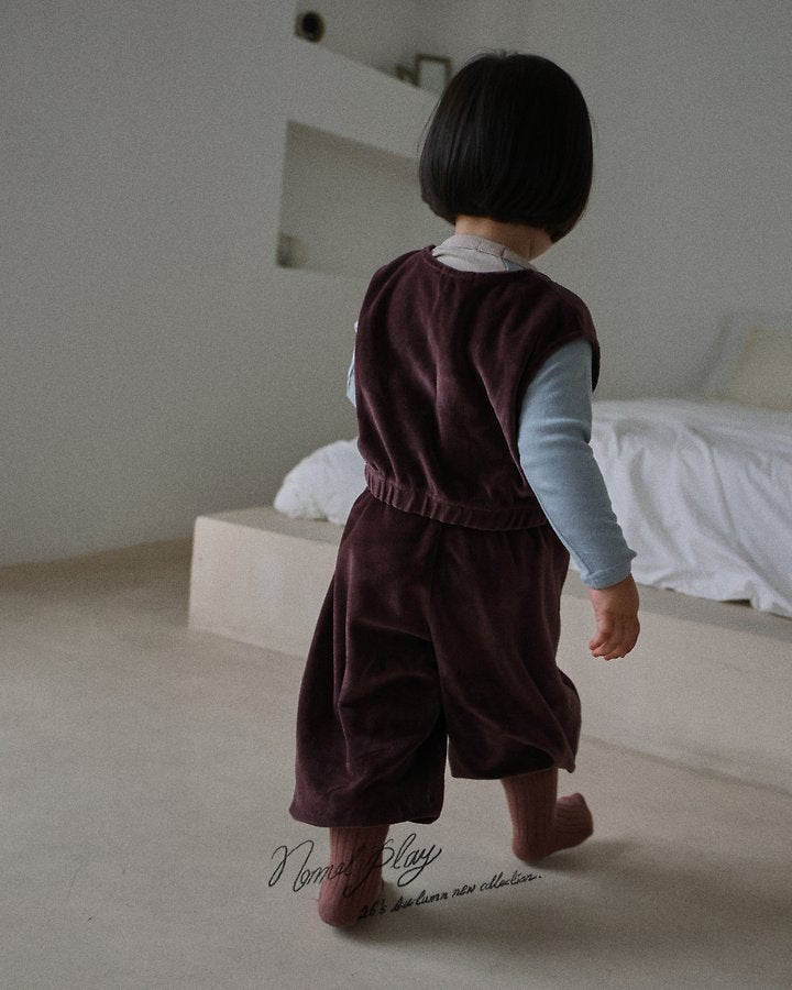 Little Foxx – Velour Jogger Pants