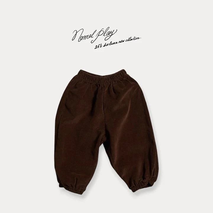 Little Foxx – Fine Corduroy Check Pants