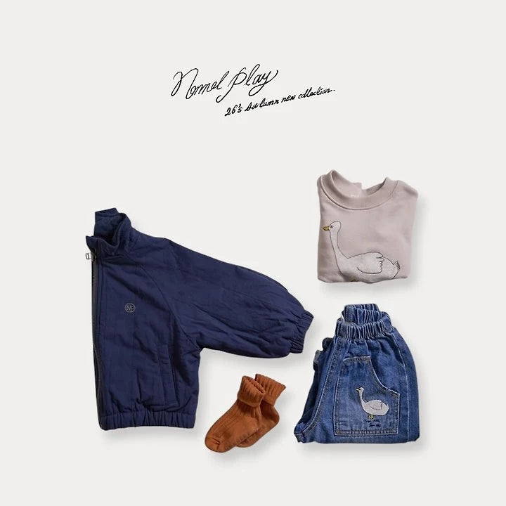 Little Foxx – Quilted Zip-Up
