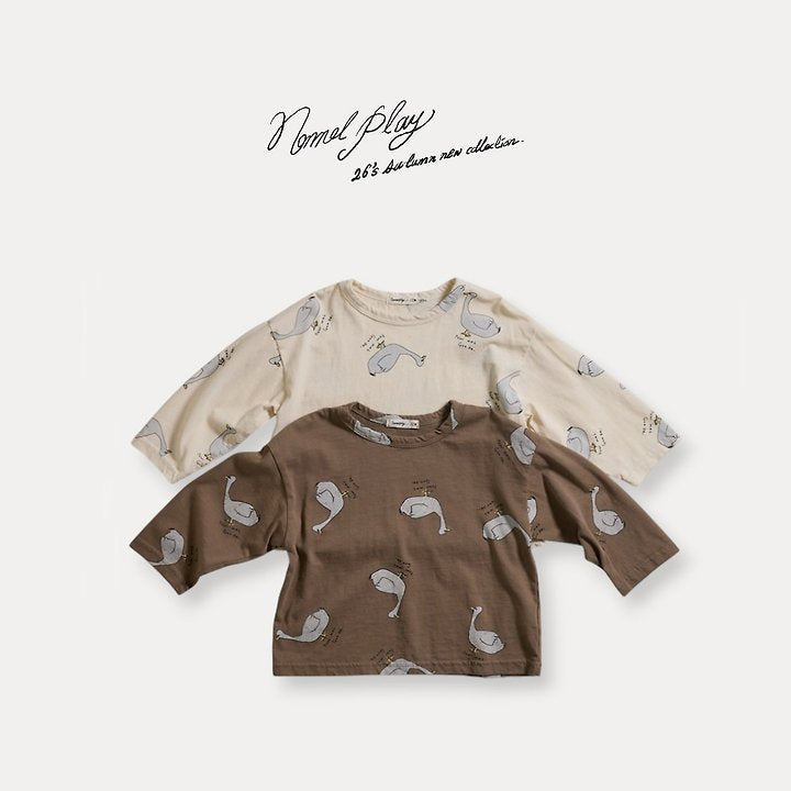 Little Foxx – Normal Duck All-Over Print Single Tee