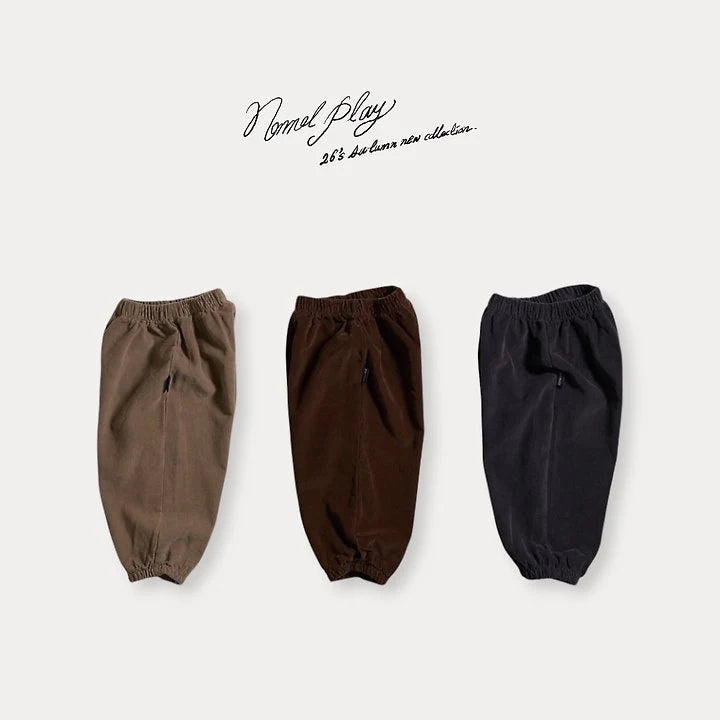 Little Foxx – Fine Corduroy Check Pants