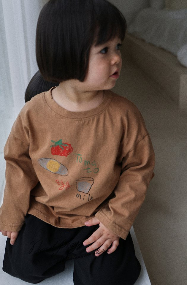 Little Foxx – Egg Long Sleeve Tee