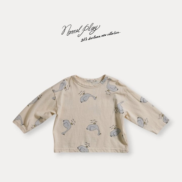 Little Foxx – Normal Duck All-Over Print Single Tee
