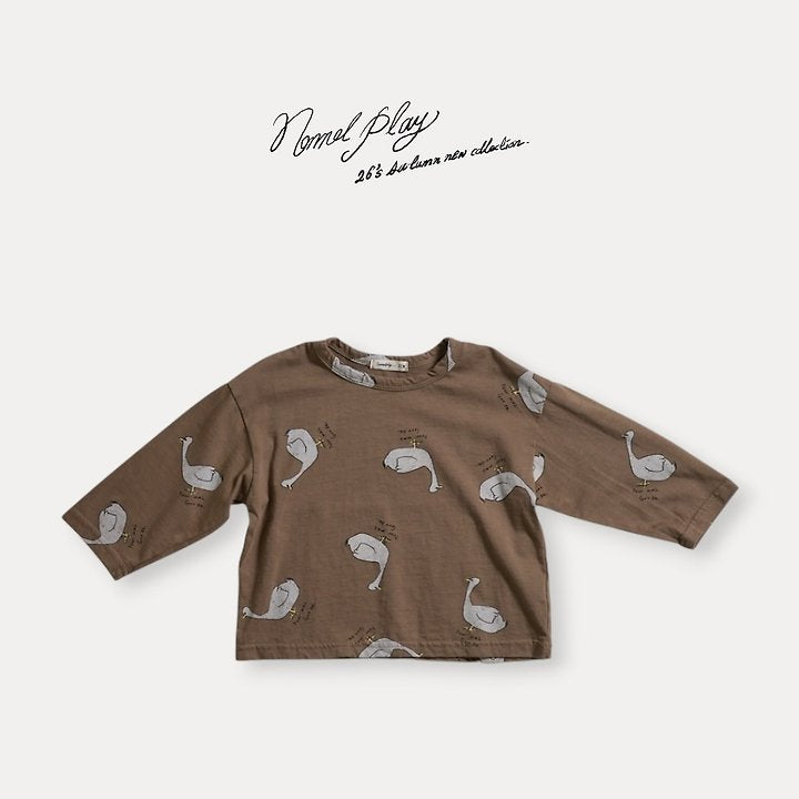 Little Foxx – Normal Duck All-Over Print Single Tee