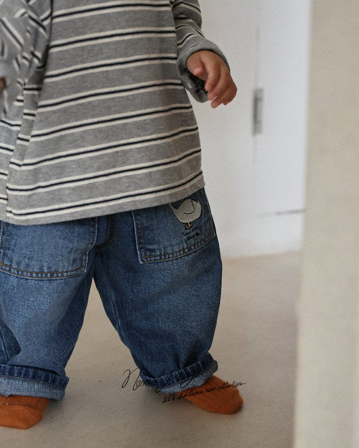 Little Foxx – Pocket Duck Denim Pants