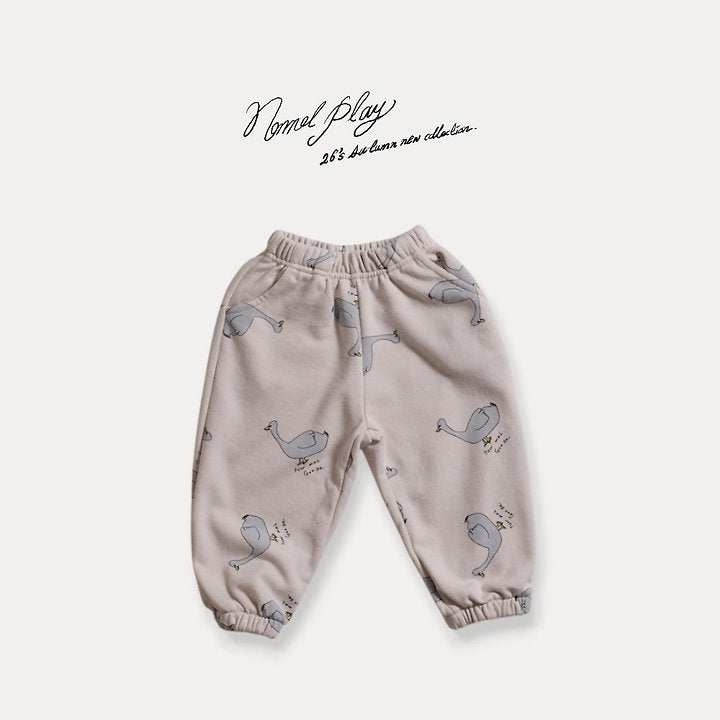 Little Foxx – Normal Duck All-Over Print Jogger Pants