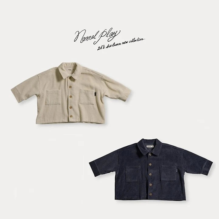 Little Foxx – Bubble Wide Corduroy Jacket