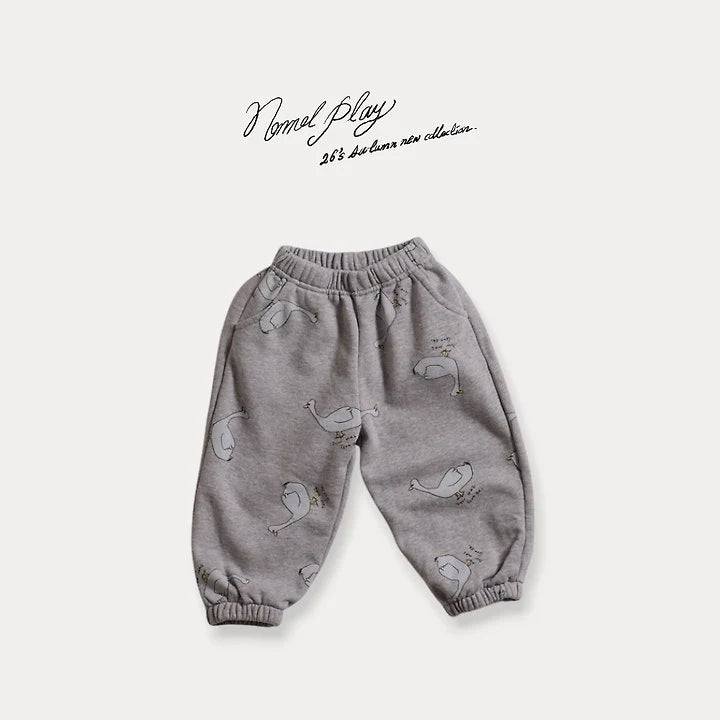 Little Foxx – Normal Duck All-Over Print Jogger Pants