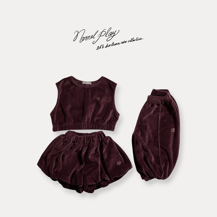 Little Foxx – Velour Jogger Pants