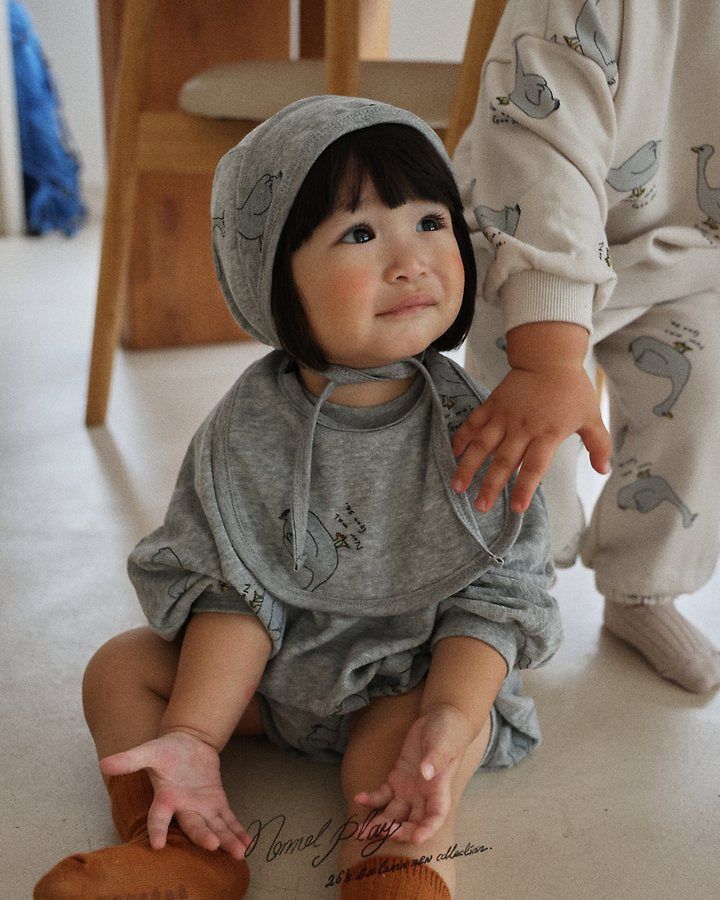 Little Foxx – Terry Duck Baby Bodysuit