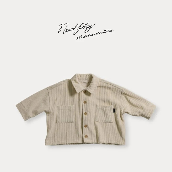 Little Foxx – Bubble Wide Corduroy Jacket