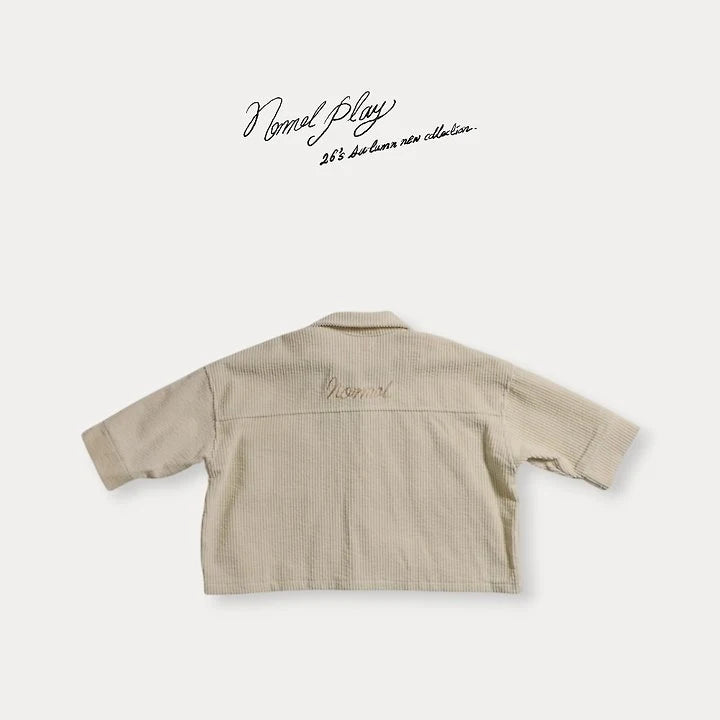 Little Foxx – Bubble Wide Corduroy Jacket