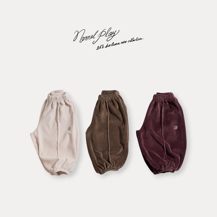 Little Foxx – Velour Jogger Pants