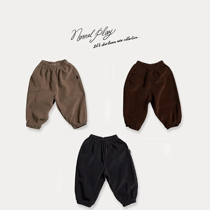 Little Foxx – Fine Corduroy Check Pants