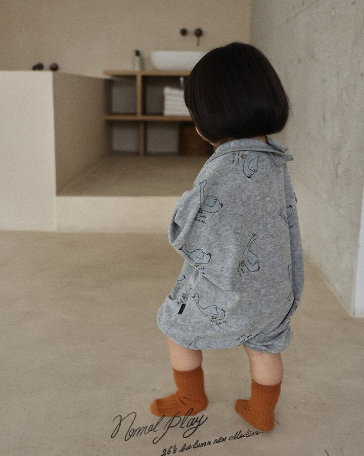 Little Foxx – Terry Duck Baby Bodysuit