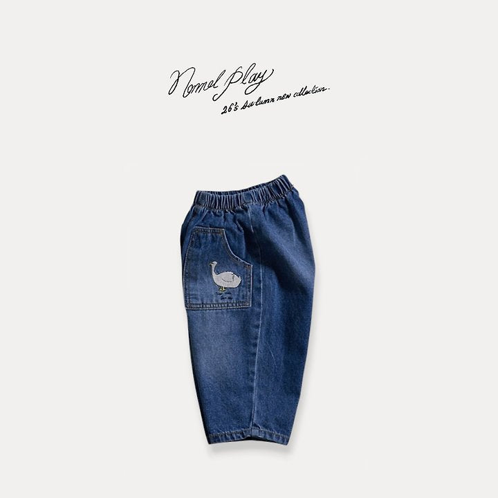 Little Foxx – Pocket Duck Denim Pants