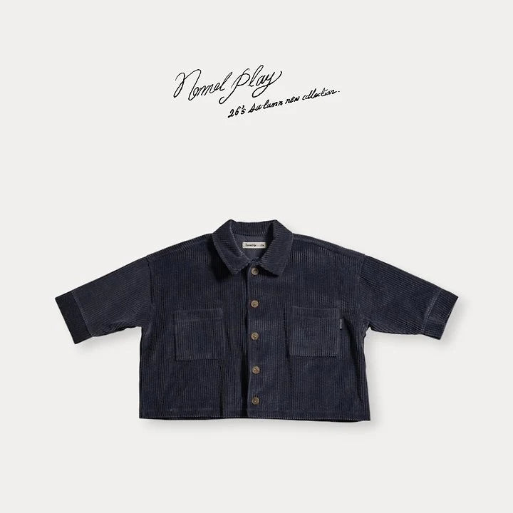 Little Foxx – Bubble Wide Corduroy Jacket