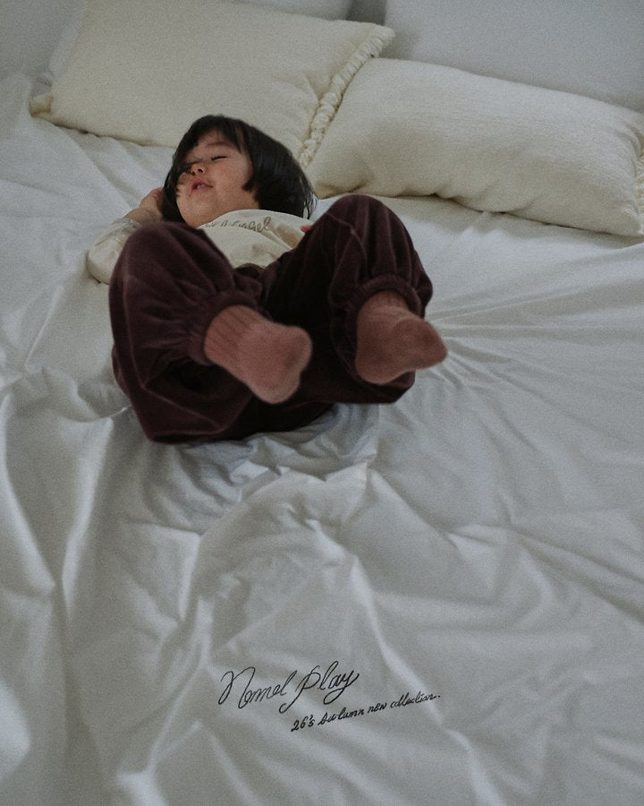 Little Foxx – Velour Jogger Pants