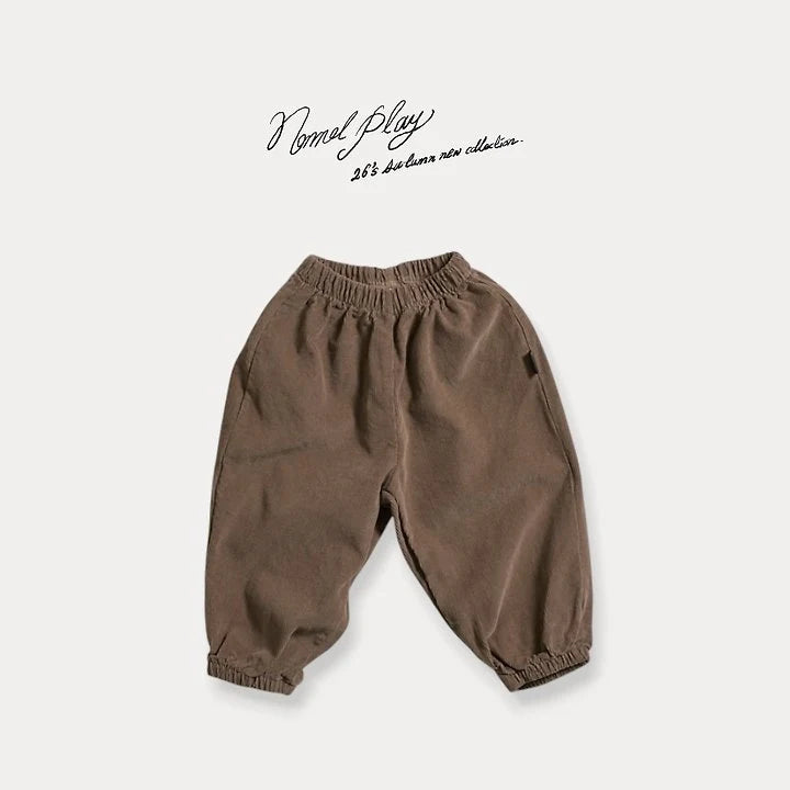 Little Foxx – Fine Corduroy Check Pants