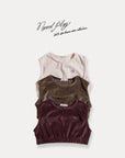 Little Foxx – Velour Crop Vest