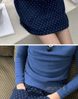 Little Foxx – Heart Pocket Denim Skirt