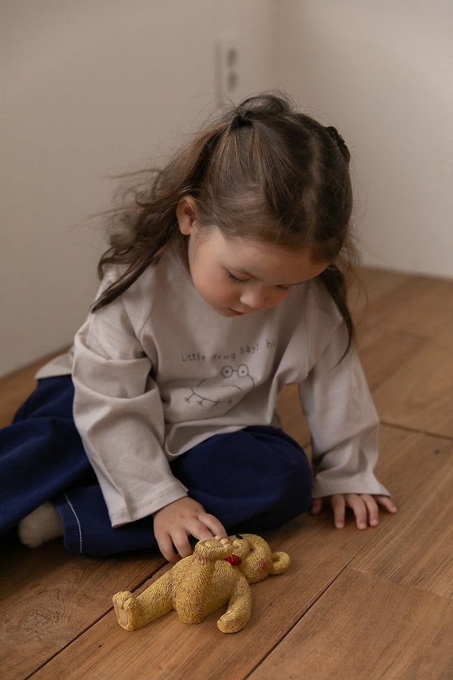 Little Foxx – Frog Raglan Tee