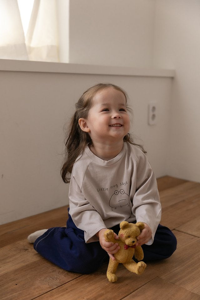 Little Foxx – Frog Raglan Tee