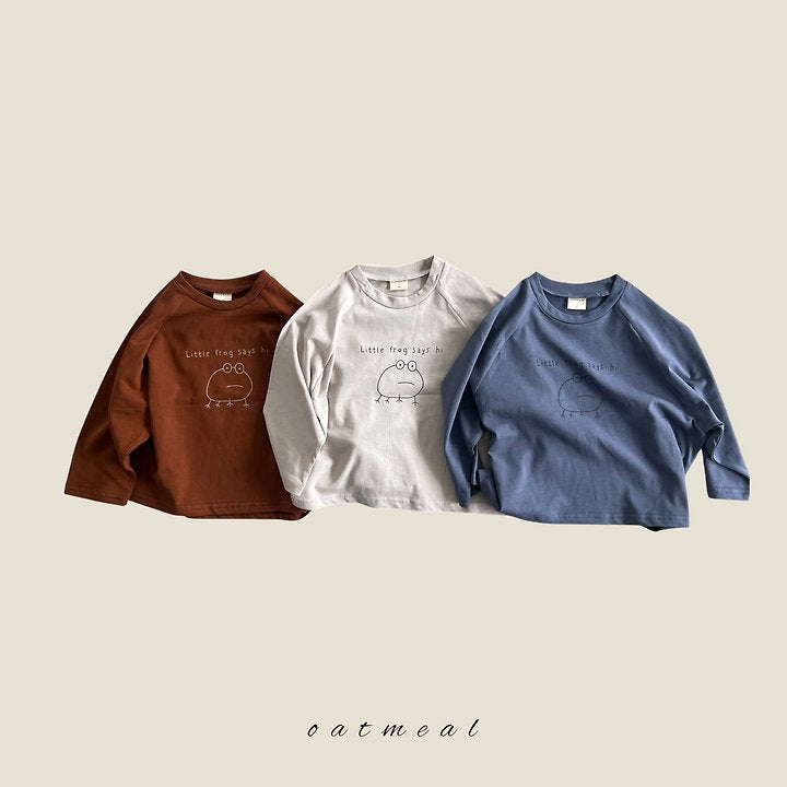 Little Foxx – Frog Raglan Tee