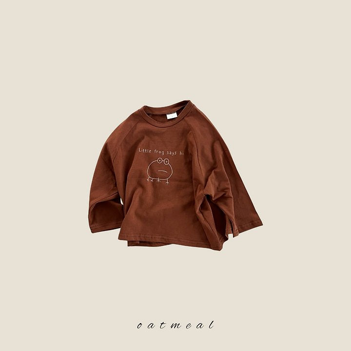 Little Foxx – Frog Raglan Tee
