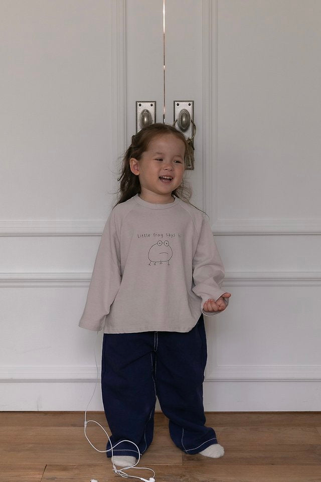 Little Foxx – Frog Raglan Tee
