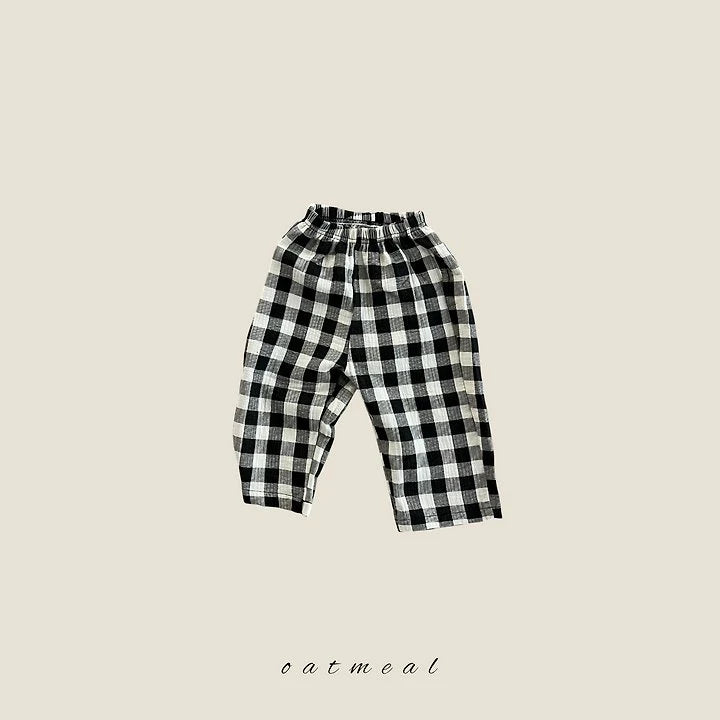 Little Foxx – Check Pants