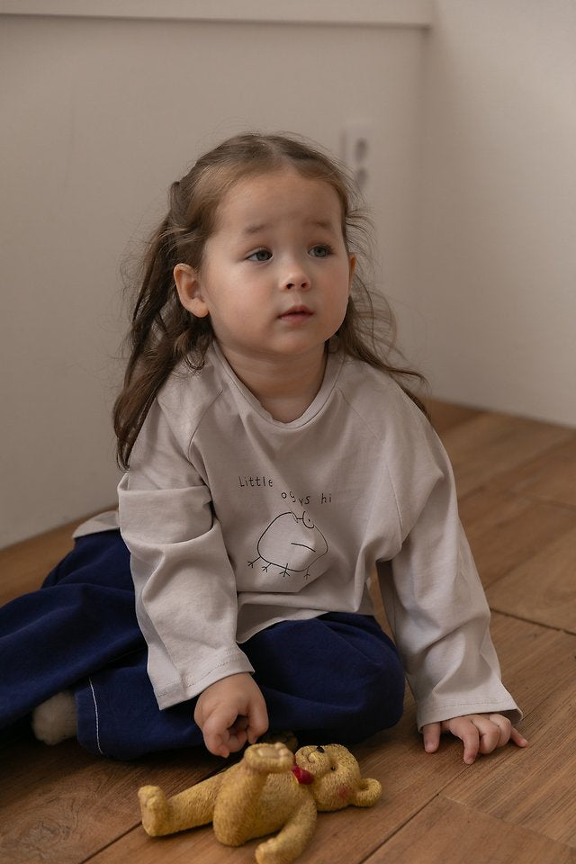 Little Foxx – Frog Raglan Tee