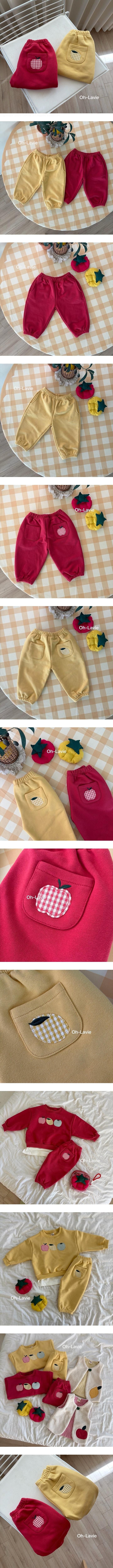 Little Foxx – Fruity Patch Jogger Pants