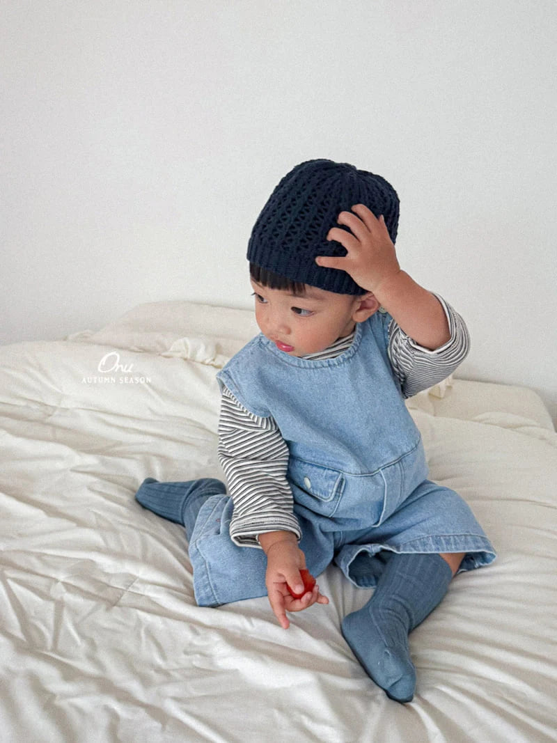Little Foxx – Slit Overalls
