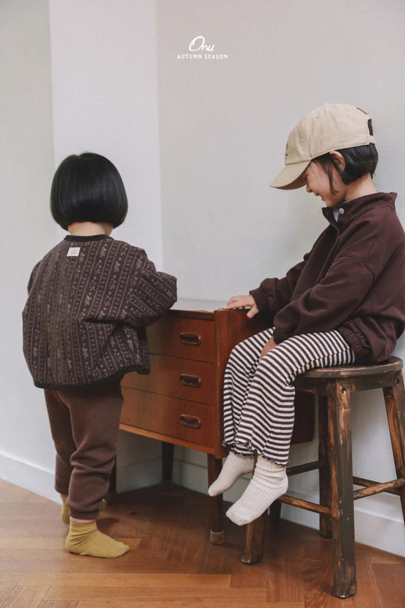 Little Foxx – Waffle Sweatshirt