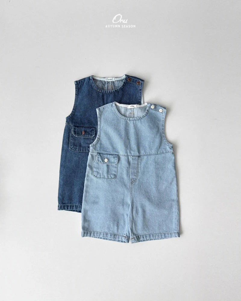 Little Foxx – Slit Overalls