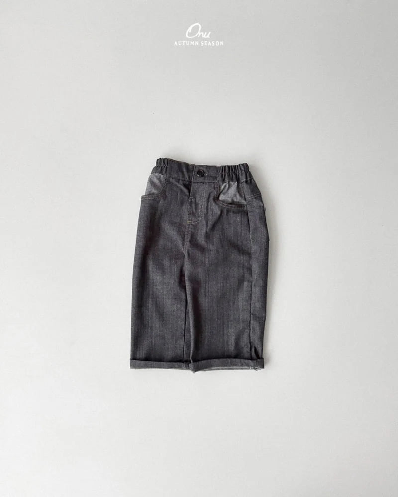 Little Foxx – Stitch Denim Pants