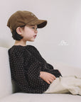 Little Foxx – Dot Shirring Blouse