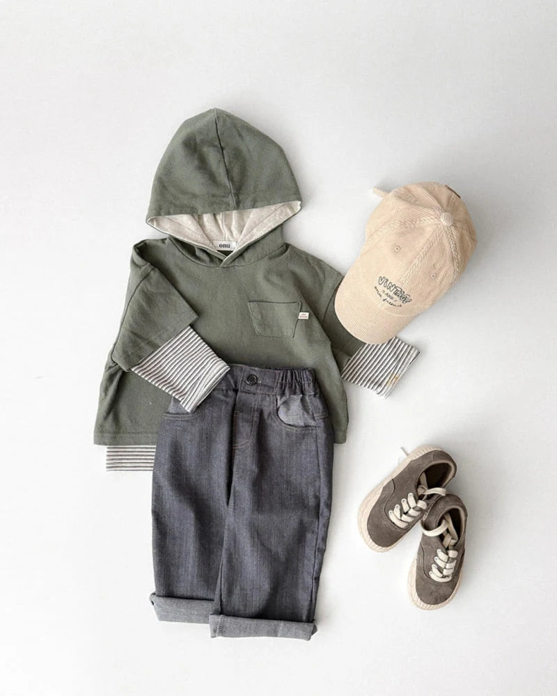 Little Foxx – Stitch Denim Pants