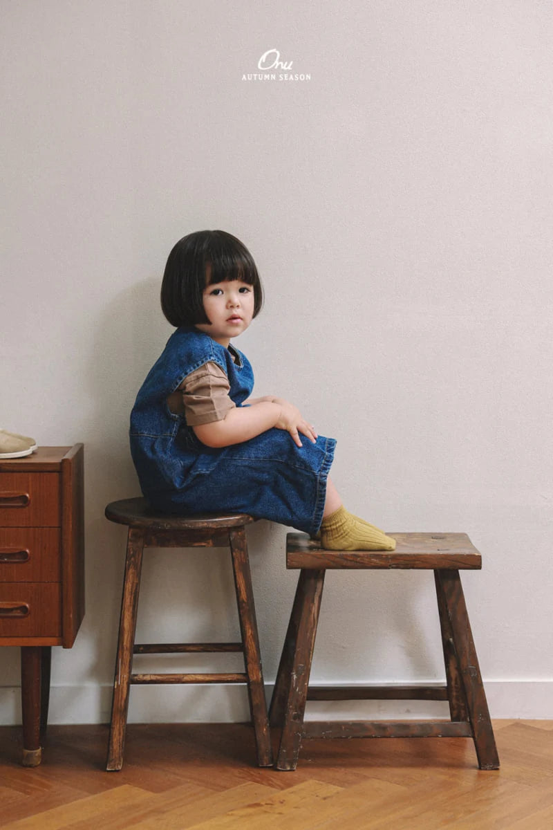 Little Foxx – Slit Overalls