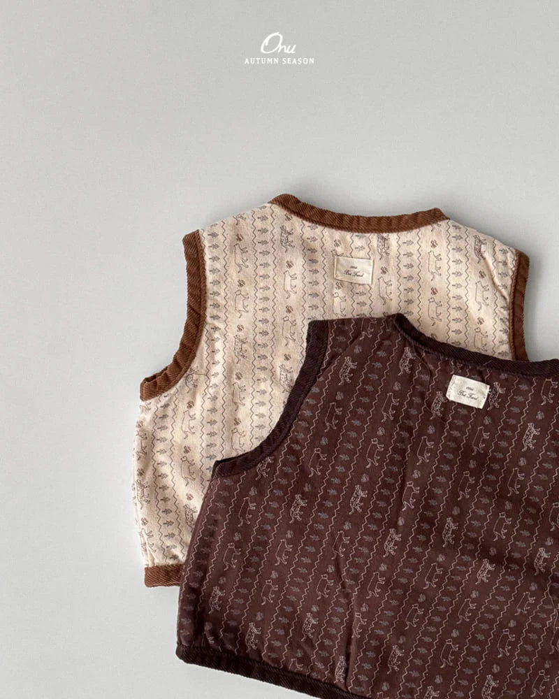 Little Foxx – Quilted Vest
